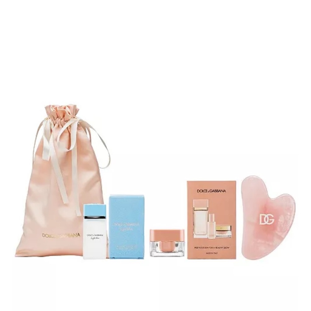 Dolce & Gabbana 5pc Skincare n Makeup Gift Set New! Luxury skincare gift GWP